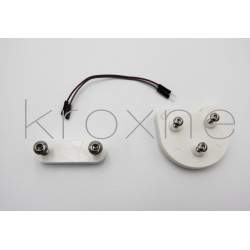 Xiaomi M365, 1S, Pro2 i M365 Pro stoyak / adapter dlya 10-dyuymovykh shyn KROXNE - 1 Xiaomi M365, 1S, Pro2 i M365 Pro stoyak / a