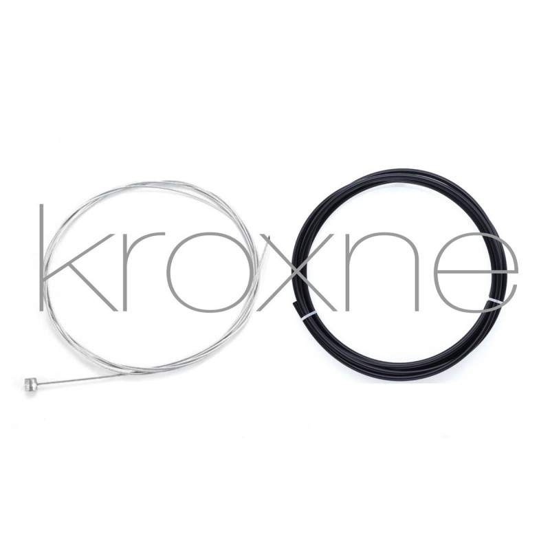 Išplėstas galinės pakabos stabdžių trosas (vidinis kabelis 2,1 m / išorinė įvorė 2,5 m)  - 7 Stabdžių trosas ir dangtelio paketa