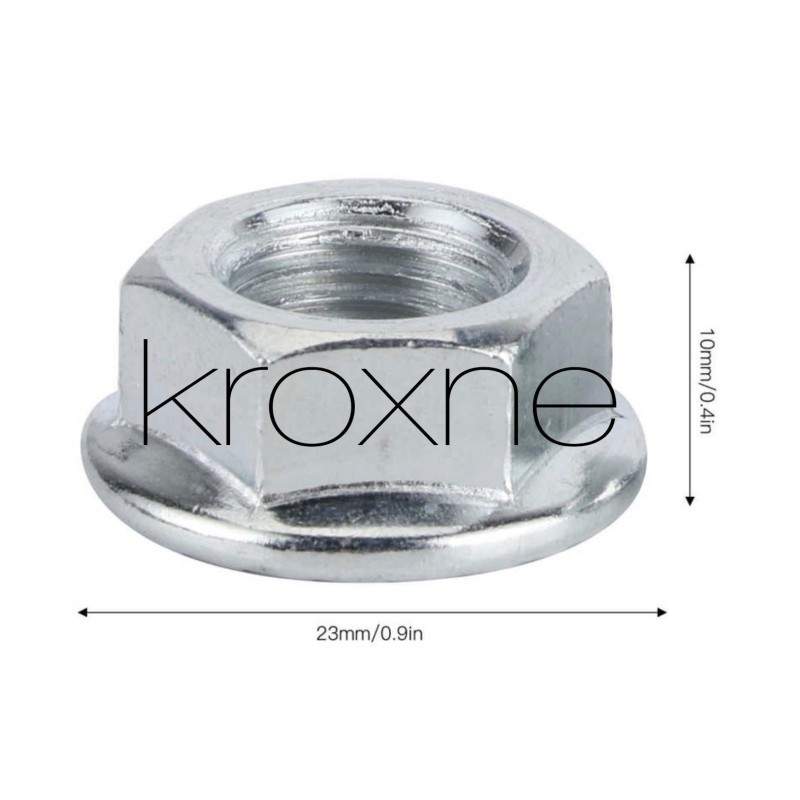 Anya és rögzítő alátét a Xiaomi elektromos robogó, Ninebot vagy hasonló motor motorjához Xiaomi - 8 Leírás:Elem típusa: anya, zá