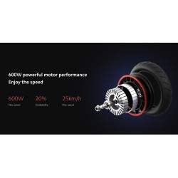 Електричний скутер Xiaomi Mi Pro2 - 45 км автономності - акумулятор на 12400 мАч Xiaomi - 3 Максимальна швидкість: 25 км / год (