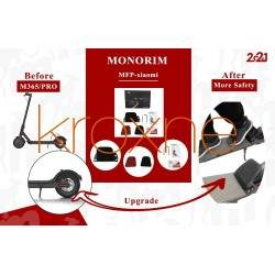 Monorim MFP (podstavek za noge) za Xiaomi, Ninebot Max ali podobne modele. Monorim - 5 Podstavek zadnjega naslona za noge za Xia