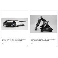 Gorilla Pack - Prednji i stražnji ovjes Monorim Gorilla Edition (zavojnica + ulje) Monorim - 1 Podignite to na sljedeću razinu s