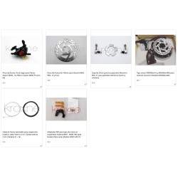 MXR1-MD V2 bremsesætpakke til MXR1 - adapter Monorim - 1 Forbedre dit bremsesystem ved at tilføje en skivebremse til din Ninebot