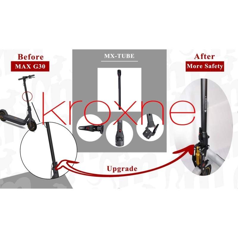 Monorim mast for Xiaomi elektriske scootere og Ninebot Max Monorim - 4 Monorim mast for Xiaomi elektriske scootere og Ninebot Ma