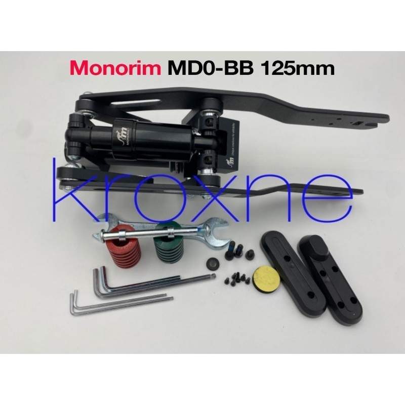 Suspensión delantera Monorim MD0 para patinete eléctrico Segway D18E, D28E, D38E o similar Monorim - 2 Instala amortiguadores Mo
