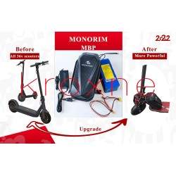 Monorim MBP 36v 10.4ah külső akkumulátor xiaomi m365/pro sorozathoz és Segway maxg30D/LE/LP/LD összes modellhez. Monorim - 1 Mon