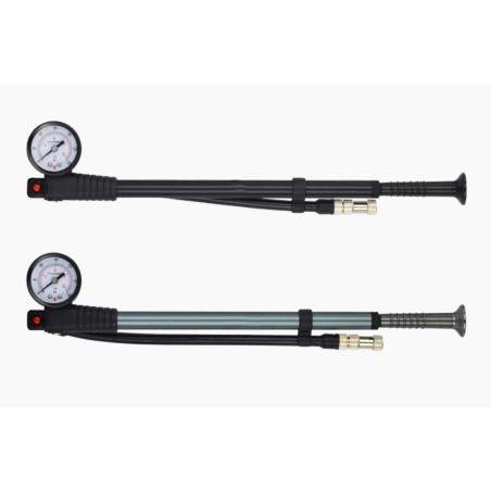 Presné vzduchové čerpadlo 300 PSI / 20 bar - ochrana proti úniku.  - 6 Presné čerpadlo vyrobené z hliníka. Čerpadlo je výsuvné a