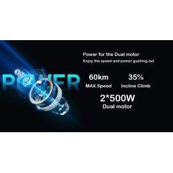 AWD 1000w двоен моторен комплект (два 500w мотора) - включени батерия и електроника Monorim - 1 Ще получите два пъти повече мощн