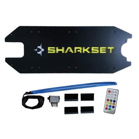 Kit cache LED SHARKSET Dragon Deck pour NINEBOT MAX G30 tous modèles ou similaire Sharkset - 6 Kit cache LED SHARKSET Dragon Dec