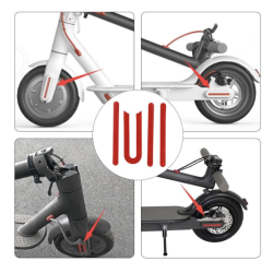 Reflecterende stickers voor Xiaomi M365, 1S, Pro 2 en M365 Pro  - 2  