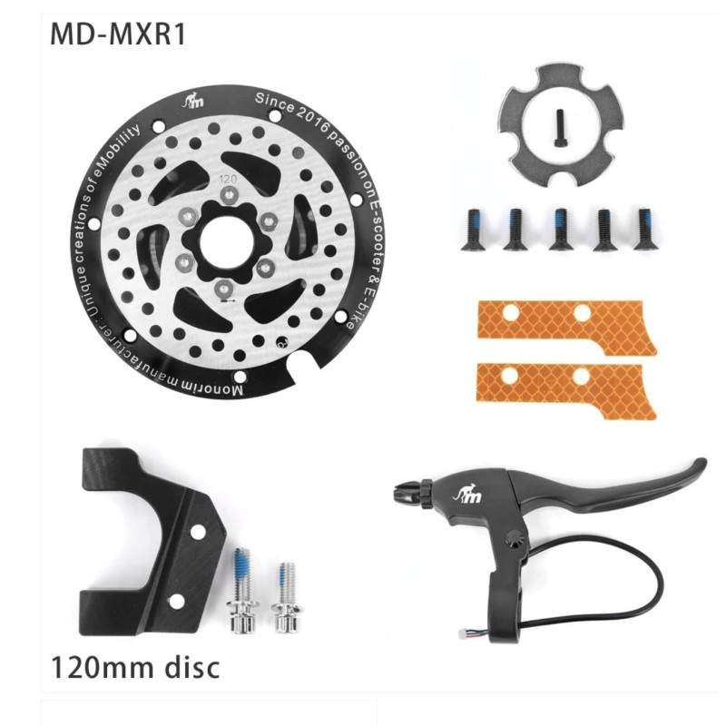 Specific Monorim MD MXR1 350w/500w engine cover kit to upgrade to disc brake. Monorim - 8 Monorim MD MXR1 350w/500w upgrade your