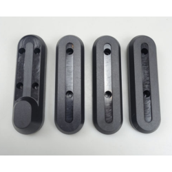 Muttertrekk - Trimmesett foran og bak for Xiaomi M365, 1S, Pro2 og M365 Pro Xiaomi - 1 Mutterdeksel - Trimsett foran og bak for 