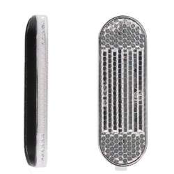 Cobertura de plástico reflexiva frontal de plástico para Xiaomi 1S, Pro 2, Mi Scooter 3 Xiaomi - 2 Cobertura de plástico reflexi