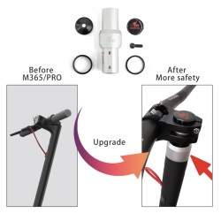 EB-M365 ir EB-MAX – sumontuokite bet kokią pasirinktinę vairą – Xiaomi – Ninebot Max Monorim - 8 Naudodami EB-M365 ir EB-MAX gal