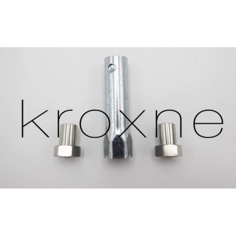 Predĺžené matice a predĺžené skrutky na inštaláciu motora s kotúčovou brzdou na zadné odpruženie MR1 alebo DMR1 Monorim - 3 
Inš