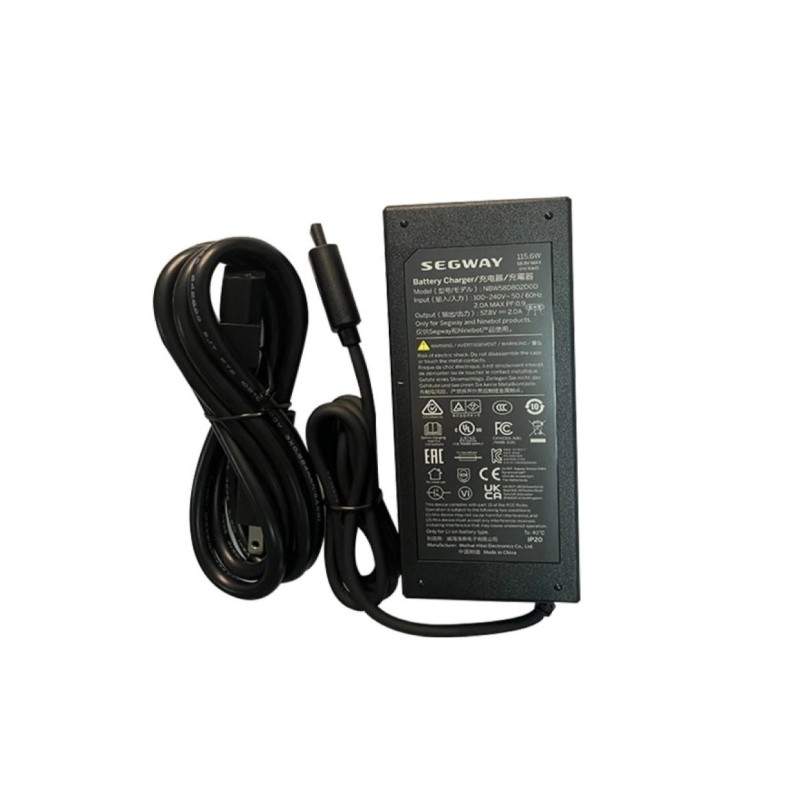 Ladowarka do Segway GT1 / GT1E / GT2 - zasilacz do hulajnogi elektrycznej, kabel, wtyk i bezpieczne ladowanie Segway - Ninebot -