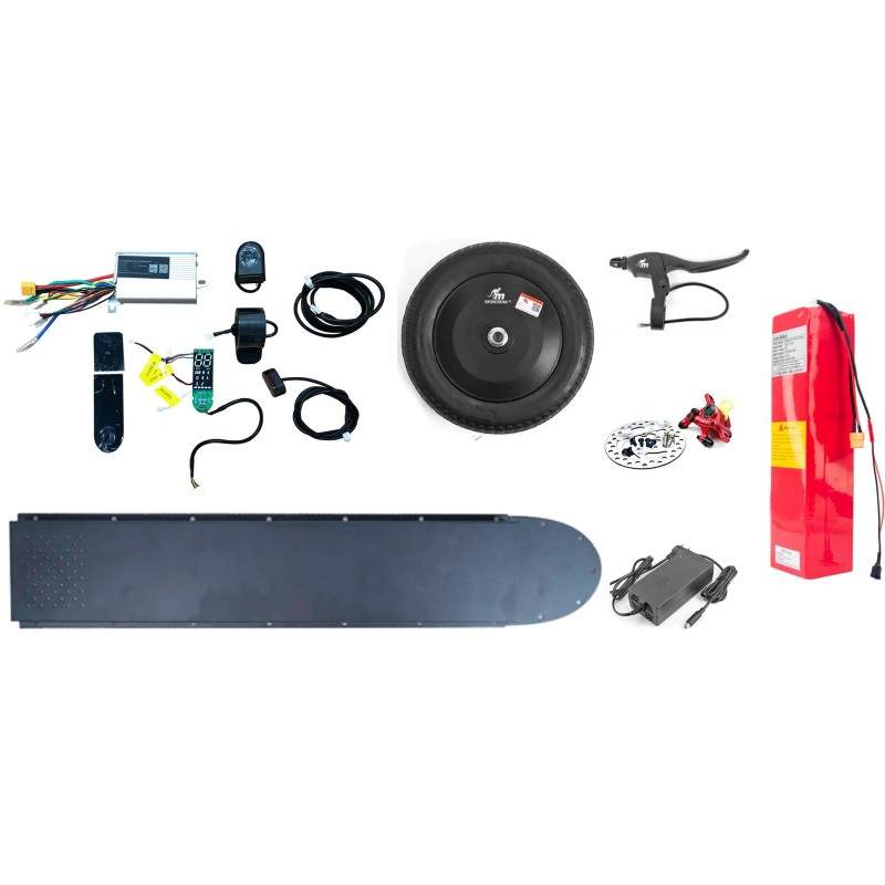 Monorim Pack U5 Pro Plus (comprend un moteur de 500w) Monorim - 1 
Comprend un moteur nominal de 500 W.
Comprend une batterie de