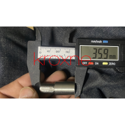 Extensive connectors to install the motor with disc brake Monorim - 3 Hollow bolts with thread (female-male) to extend the centr