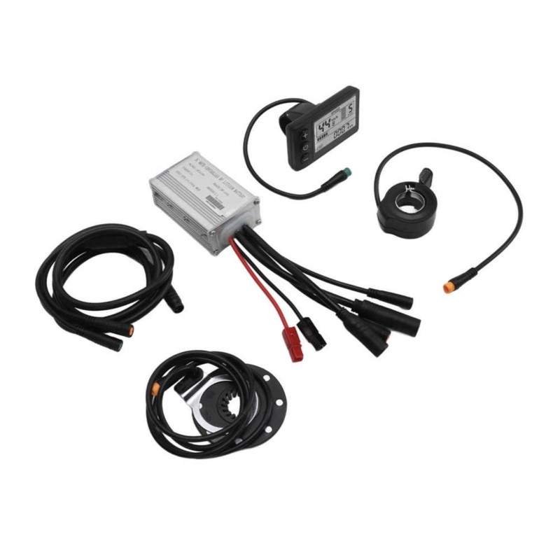 Complete waterdichte controllerkit voor elektrische fiets met S866-paneeldisplay in 36v- en 48v-versie KROXNE - 1 Complete water
