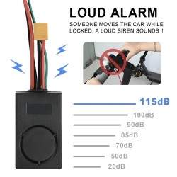 Universalʹna protyuhinna syhnalizatsiya dlya Xiaomi, Ninebot, Segway, Dulatron, Kaabo, Vsett abo analohichnykh elektrosamokativ 