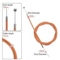 Bromskabel till Segway F20, F25, F30, F40, D18, D28, D38 eller liknande Segway - Ninebot - 6 Bromskabel till Segway F20, F25, F3