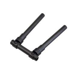 Um 90 Grad klappbarer Lenker aus Aluminium  - 11 Um 90 Grad klappbarer Lenker aus Aluminium
Einfacher Klapplenker in einem 90-Gr