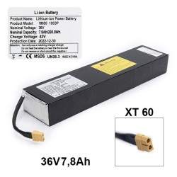 Batterie 36v 7800mah pour scooter électrique Kugoo S1 ou similaire  - 1 Batterie 36v 7800mah pour scooter électrique Kugoo S1 ou