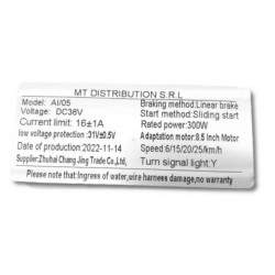 ESC arba valdymo blokas Aprilia eSRZ elektriniam paspirtukui - originalus valdiklis 36V  - 2  