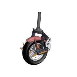 Suspensión delantera Sharkset con freno de disco para Ninebot Max G30E ll / G30 LE / G30D / G30LP, Segway Max G2 / G65.  - 2 Sus