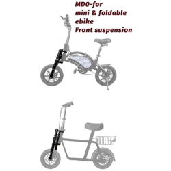 Monorim MD0 Hydraulic Front Suspension with Air Shocks for Mini Bike Monorim - 4 Monorim MD0 Hydraulic Front Suspension with Air