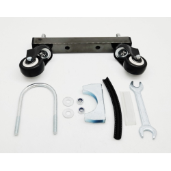 Supporto in metallo con ruote scorrevoli per monopattini elettrici Xiaomi, Segway serie F/D, Ninebot Max Series o simili  - 4 Su