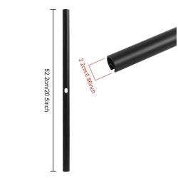 52 cm verlängerter Lenker für Xiaomi, Ninebot oder ähnliche Elektroroller.  - 1 52 cm verlängerter Lenker für Xiaomi, Ninebot od
