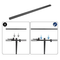 52cm extended handlebar for Xiaomi, Ninebot or similar electric scooters.  - 2 52cm extended handlebar for Xiaomi, Ninebot or si