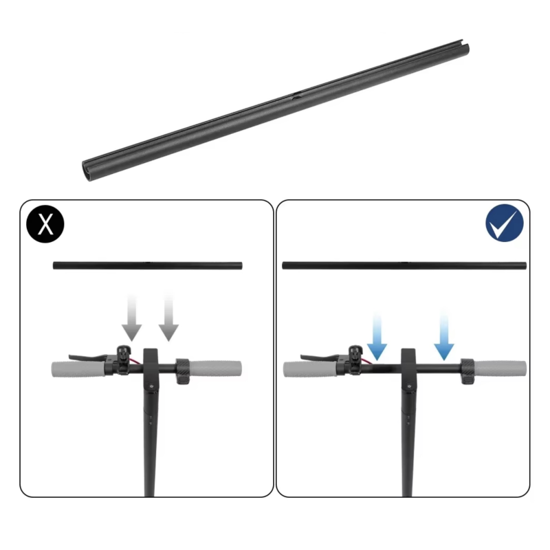 52 cm forlenget styre for Xiaomi, Ninebot eller lignende elektriske sparkesykler.  - 2 52 cm forlenget styre for Xiaomi, Ninebot