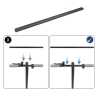 Guidon etendu 52cm pour Xiaomi M365 Pro Essential 1S  - 2 
Compatibilite: guidon etendu 52cm pour Xiaomi M365, Pro, Essential, 1