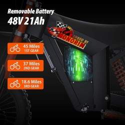 Monorim e-Moto Electric Wish007, 55 km/h, 1500 W motor, 21Ah baterija, nastavljivo hidravlično vzmetenje Monorim - 7 Monorim e-M