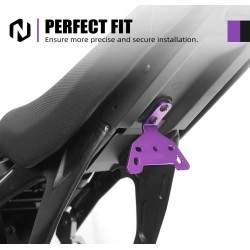 SUR-RON Light Bee X Segway X160 X260 takavalon ja rekisterikilven kiinnitysteline  - 2  