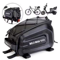 Waterproof bag for motorcycle or bicycle Wild Man - 6  