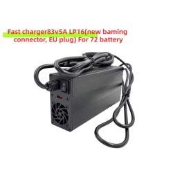 83 V 5A LP-16 kiirlaadija 3 kontaktiga pistik 72 V aku jaoks DUALTRON STORM Thunder3 Thunder2 Minimotors - 1  