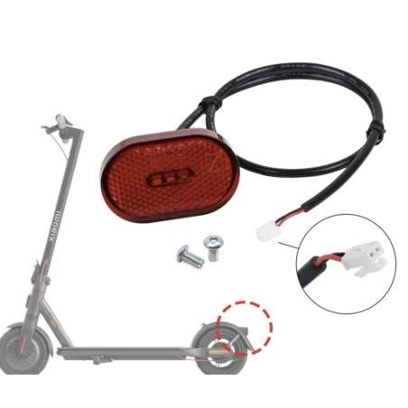 Zadní světlo do blatníku Xiaomi Scooter Mi 4, Mi 4 Lite nebo podobné  - 3 Zadní světlo do blatníku Xiaomi Scooter Mi 4, Mi 4 Lit