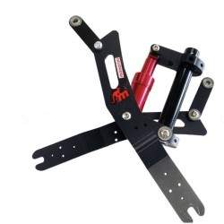 Tugevdatud konstruktsiooniline telg Monorimi esivedrustuse jaoks Monorim - 4 Monorimi vedrustuse konstruktsioonitelg koos keevit