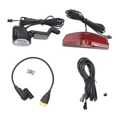 Tongsheng TSDZ2 hastighedssensor med "Y" splitter til forlygter og baglygter, 36V/48V mellemmotor Tongsheng - 2  