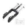Fourche à suspension avant d'origine pour Ninebot Segway ZT3 Pro Segway - Ninebot - 1  