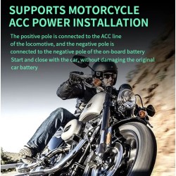 Wasserdichtes Toter-Winkel-Erkennungssystem (130º Winkel) für Roller, Fahrrad oder Motorrad KROXNE - 6  