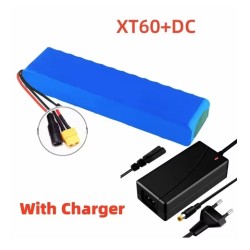 Akumulator 20000 mAh 48 V z ładowarką 54,6 V 2 A XT60-DC, Bullet-SM, wtyczka T-DC, XT60-SM, wtyczka XT60 KROXNE - 6  