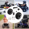 Pasidaryk pats konversijos rinkinys (2 varikliai, valdiklis ir droselis) – Pneumatinės padangos – Go Kart, neįgaliojo vežimėlis 