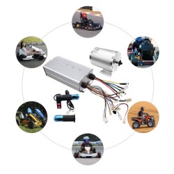 Kit de bricolaj cu motor electric fără perii DC 60V/72V cu controler de mare viteză pentru GoKart, bicicletă, scuter KROXNE - 7 