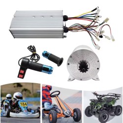 Zestaw DIY Elektryczny bezszczotkowy sterownik silnika High Speed ​​​​do GoKart, roweru, skutera KROXNE - 9  
