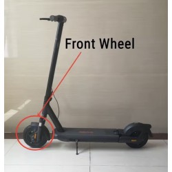 Komplett forhjul til Inmotion S1 eller lignende - med 10 tommers dekk 10x2,5-6,5 Inmotion - 5  