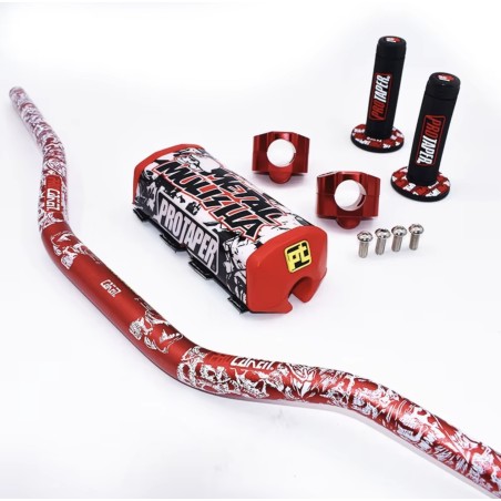 Racing handlebar, professional grips for bikes, ATV, Quad 1-1/8" Kayo BSE CRF KLX KROXNE - 9  